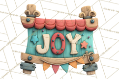 Christmas Clay-Style Clipart, Holiday Characters and Props Product Image 5