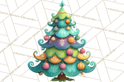 Christmas Clay-Style Clipart, Holiday Characters and Props Product Image 4