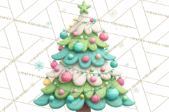 Christmas Clay-Style Clipart, Holiday Characters and Props Product Image 5