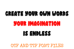 Chunky Heart Valentines Doodle Font Love Cute Typeface Product Image 3