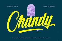 Chunky Slandis - Bold Handwritten Font Script Product Image 5