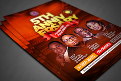 church anniversary flyer template Product Image 3