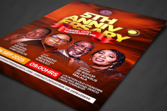 church anniversary flyer template Product Image 4