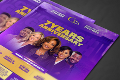 Church Anniversary Poster Template Product Image 2
