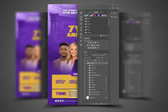Church Anniversary Poster Template Product Image 5
