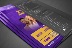 Church Anniversary Poster Template Product Image 8