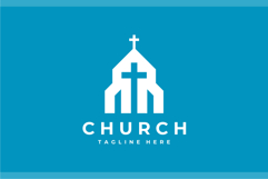 Church Logo Design Vector Template Product Image 1