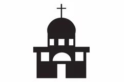 Church svg, cathedral svg, church dxf, cathedral dxf, SVG Product Image 3