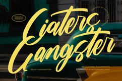 Ciaters Gangster Brush Handwritten Font Product Image 1