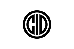 CID letter logo design. CID Product Image 1
