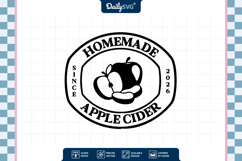 Apple Cider SVG - Autumn Cut File Product Image 1