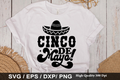 Cinco De Mayo SVG Design - Esta mamacita needs a margarita Product Image 4
