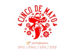 Cino De Mayo Chili svg Product Image 1