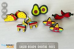 Cinco de Mayo Laser Cut Earrings Set | Jewelry Laser cut Product Image 1
