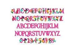 Cinco De Mayo Floral Color Font Product Image 3