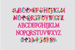 Cinco De Mayo Floral Color Font Product Image 4