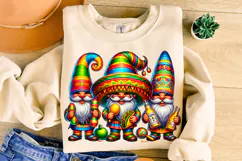 Cinco De Mayo Gnomes Sublimation, Mexican PNG, Fiesta PNG Product Image 1