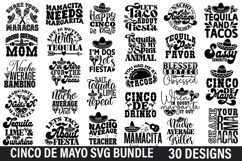Cinco De Mayo SVG Bundle - Cinco De Mayo SVG Design Product Image 1
