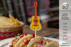 Cinco De Mayo Topper Bundle Laser Cut. Wooden Mexican Topper Product Image 13
