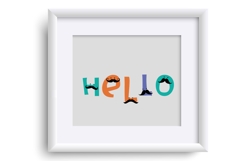 Cinco De Mustache Color Font Product Image 6