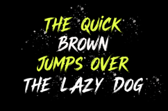 Cindigo Trades Expressive Handmade Brush Font Product Image 5
