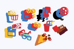 Movie Elements 3D SVG Product Image 3