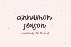 Cinnamon Season Script Product Image 1