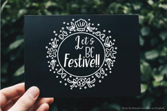 White Circle Doodle Frames | Hand Drawn Round Border Product Image 5