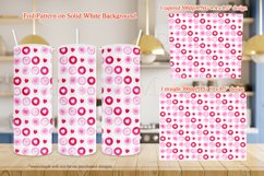 Circle Hearts Valentines Day 20oz Tumbler Designs Product Image 4