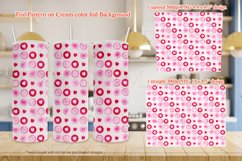 Circle Hearts Valentines Day 20oz Tumbler Designs Product Image 3