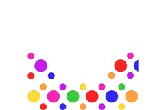 Circle shape change color design background Product Image 1