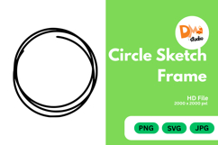 Circle Sketch Frame Product Image 1