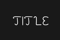 Cursive quirkly hand drawn font Product Image 2