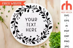 laurel wreath svg, leaves wreath svg, laurel frame svg, circle frame svg, circle wreath svg