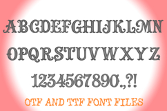 Circus Alphabet Lettering ABC Carnival Text Font OTF Product Image 2