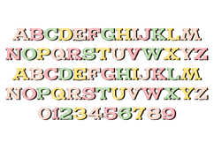 Circus Baby Color Font Product Image 3