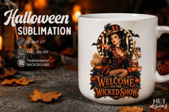 Halloween Glamour witch Carnival Welcome Wicked Show Product Image 2