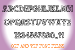 Circus Lights Alphabet Lettering ABC Carnival Text Font OTF Product Image 2