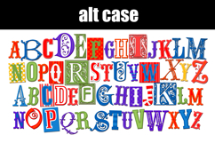 Circus Montage Color Font Product Image 2