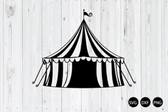 Circus Tent SVG, Carnival SVG, Circus Party SVG Product Image 1