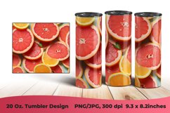 3 Citrus Fruit Tumbler Wraps Product Image 4
