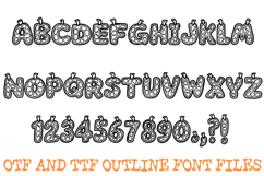 Citrus Slice Fruit Alphabet Lettering Font Orange Lemon Lime Product Image 2