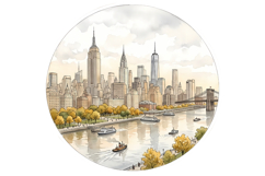 City ViewPng Png | Travel Png Product Image 1