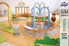 City Square Montessori Play Set Laser Bundle | Wooden Park Product Image 2