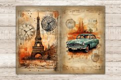 City Stamps Junk Journal Page, Vintage Collage Sheet, GlamArtZhanna, Travel Stamps, Postage Stamps Ephemera, Junk Journal Embellishments, Scrapbooking Ephemera, London Junk Journal, Printable Stamps, Paris Junk Journal Paper