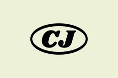 CJ logo design. CJ Product Image 1