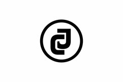 CJ logo design vector template Product Image 1