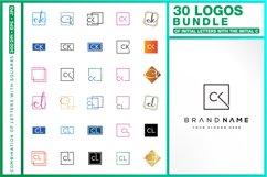 30 LOGOS BUNDLE OF INITIAL LETTERS WITH THE INITIAL C Product Image 1