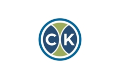 CK logo design. CK Product Image 1