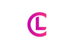 CL LC logo design Product Image 1